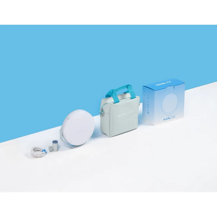 Φωτιστικά βίντεο Nanlite miro 30C mintblau