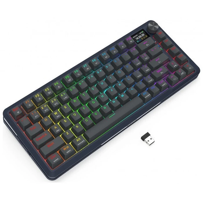 Πληκτρολόγιο Gaming Redragon Flekact K708-RGB-PRO (Εκθεσιακό / Αμεταχειριστο κλειστο στην συσκευασια του με ολα τα παρελκομενα)