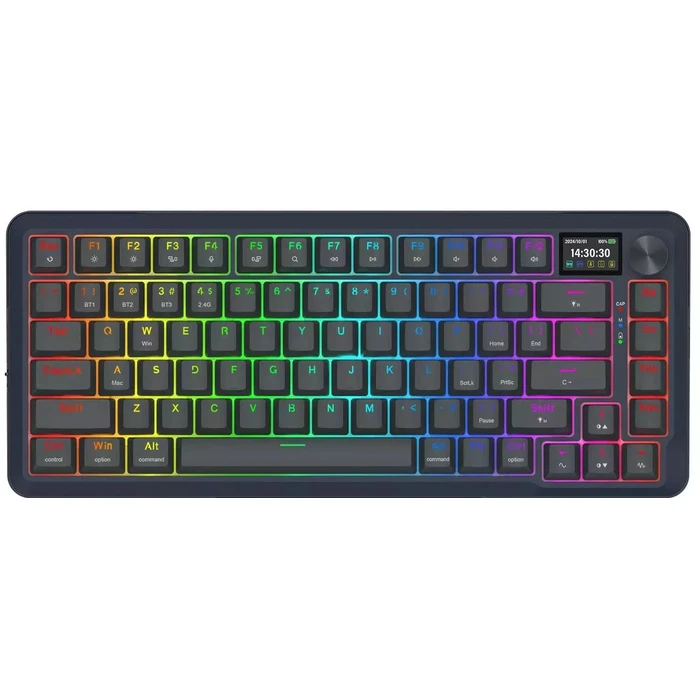 Πληκτρολόγιο Gaming Redragon Flekact K708-RGB-PRO (Εκθεσιακό / Αμεταχειριστο κλειστο στην συσκευασια του με ολα τα παρελκομενα)