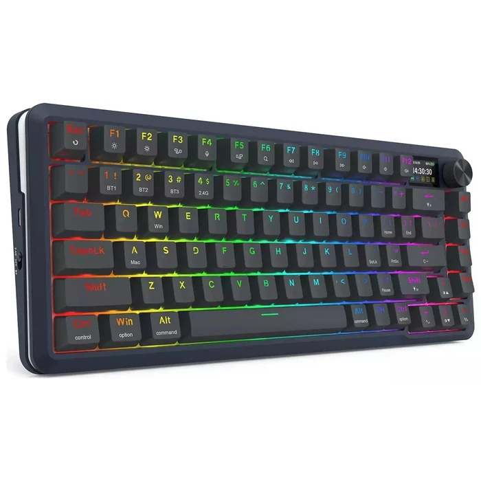 Πληκτρολόγιο Gaming Redragon Flekact K708-RGB-PRO (Εκθεσιακό / Αμεταχειριστο κλειστο στην συσκευασια του με ολα τα παρελκομενα)