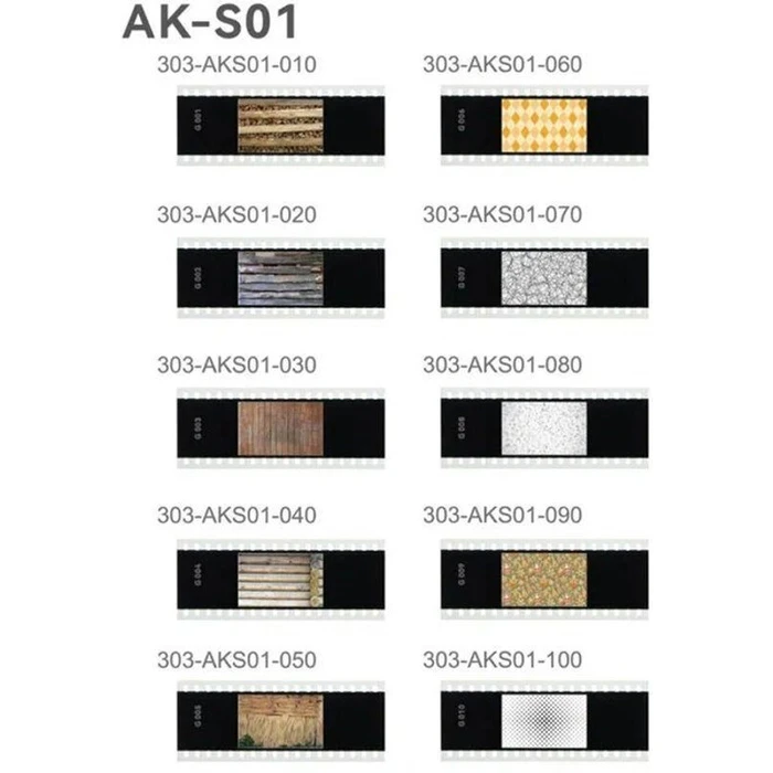 Godox AK-S Full Slide Set (60 pcs) for AK-R21 - Studio Accessory