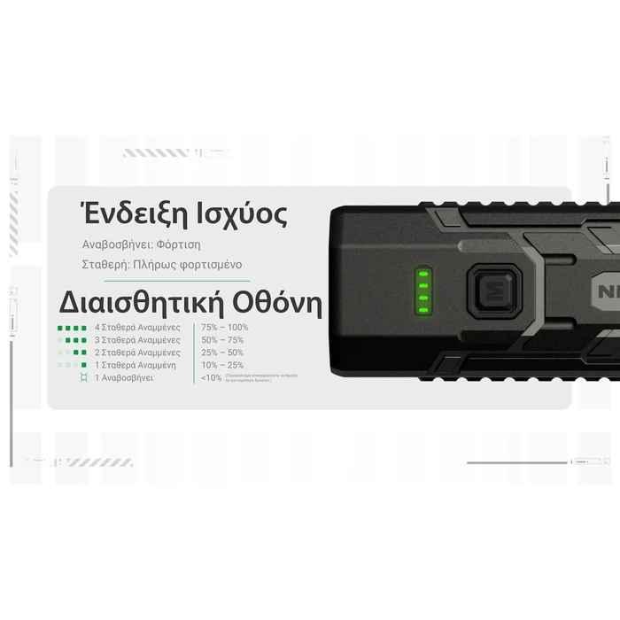 Nitecore EDC07 Pocket Flashlight - Black