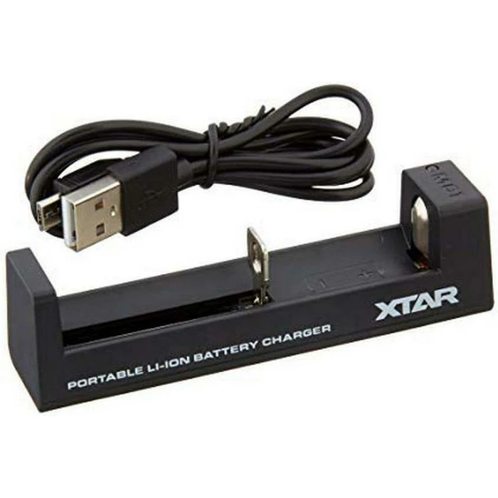 Battery Charger XTAR MC1 18650 Li ion USB C Single Slot