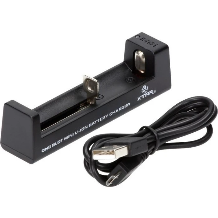 Battery Charger XTAR MC1 18650 Li ion USB C Single Slot