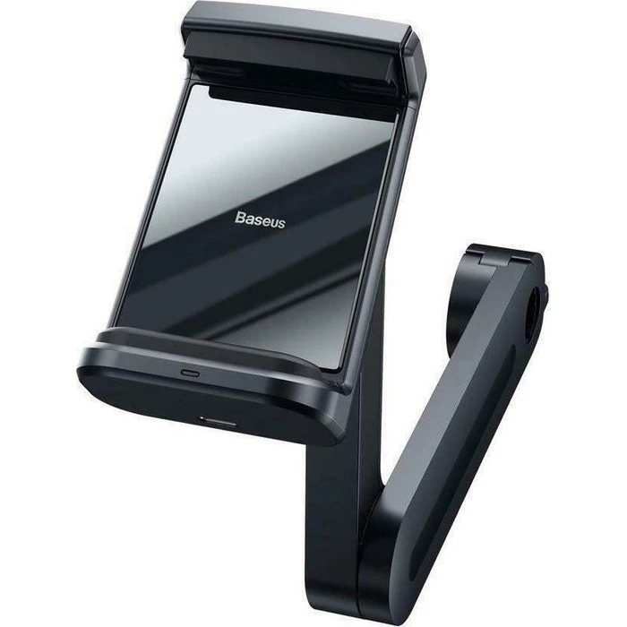 Baseus Car Mount Wireless Charger Energy Storage Backseat Phone Holder 4.7" - 7.8" Black WXHZ-01
