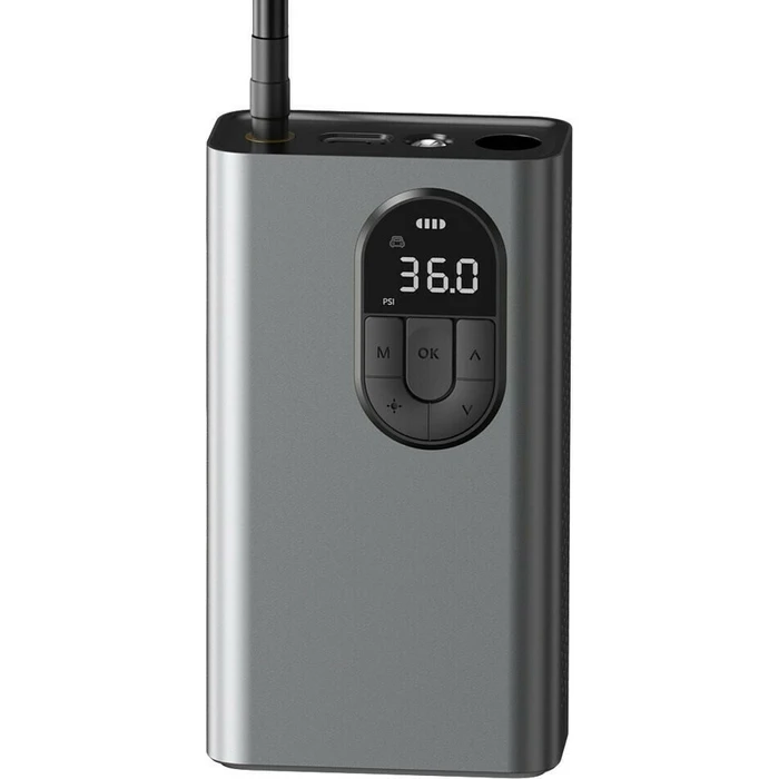 Baseus Τρόμπα Αυτοκινήτου Mini 150PSI Επαναφορτιζόμενη 12V CRCQB02-0A