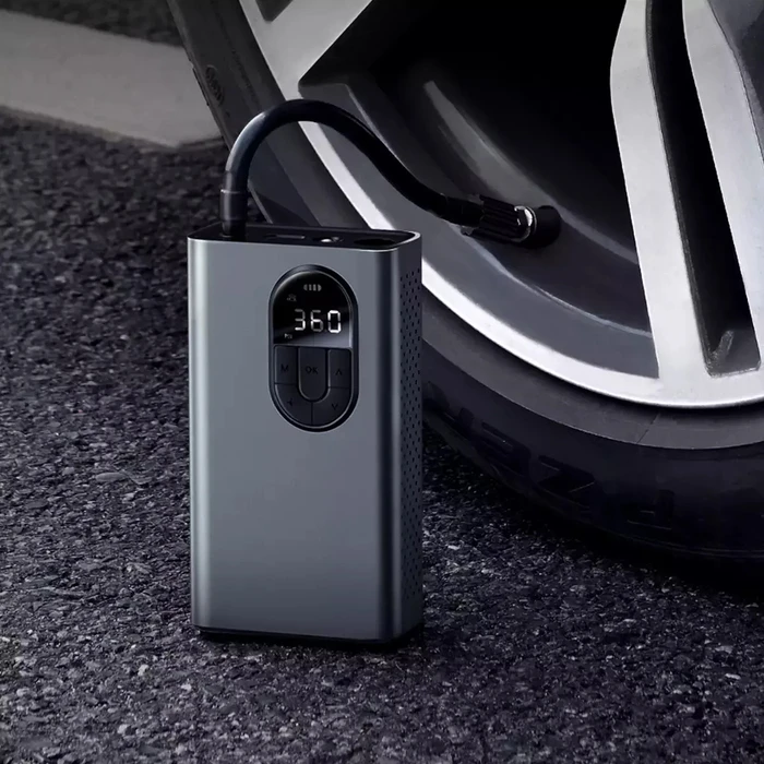 Baseus Τρόμπα Αυτοκινήτου Mini 150PSI Επαναφορτιζόμενη 12V CRCQB02-0A
