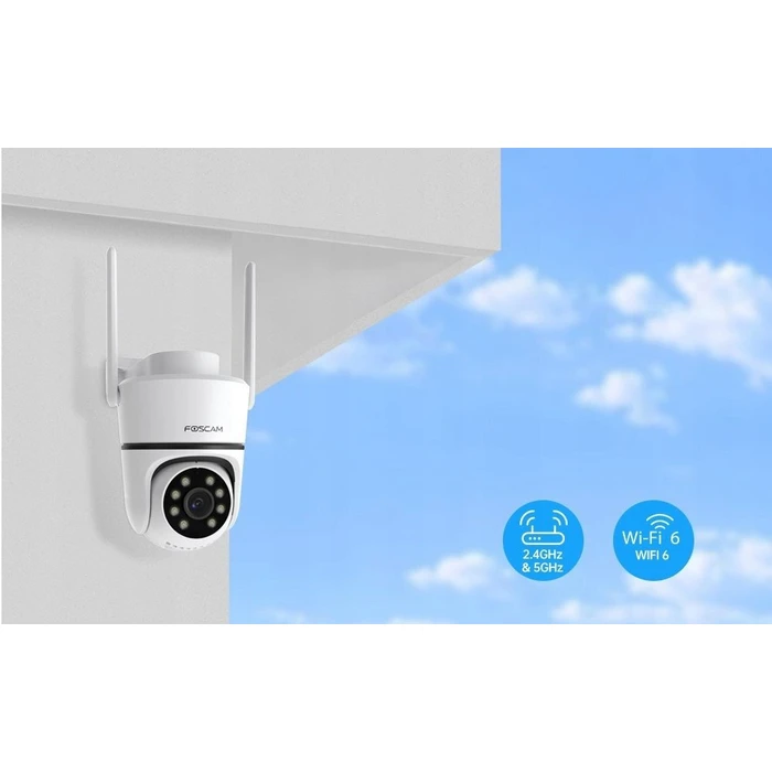 Foscam PD5 IP Κάμερα Παρακολούθησης Wi-Fi Full HD+ 5MP Αδιάβροχη