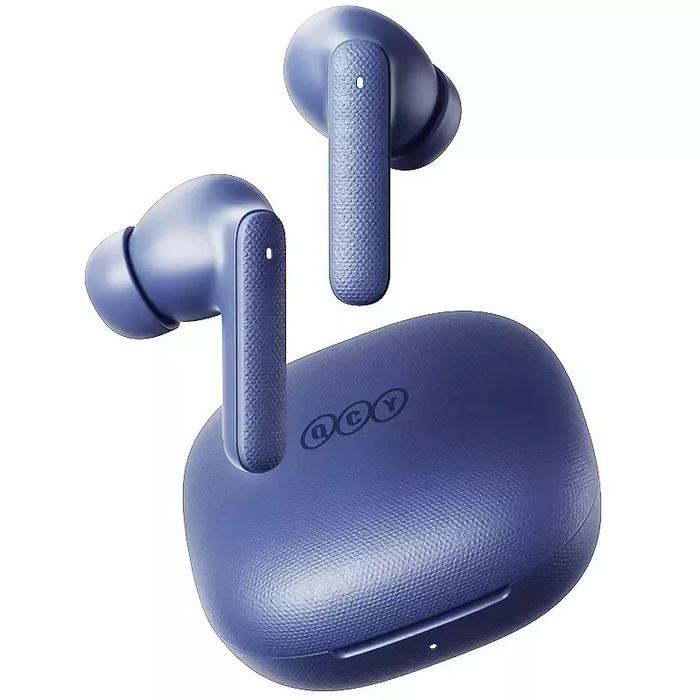 QCY Buds Sky Blue TWS Earbuds 10mm Dynamic Drivers 35h Clear Calls