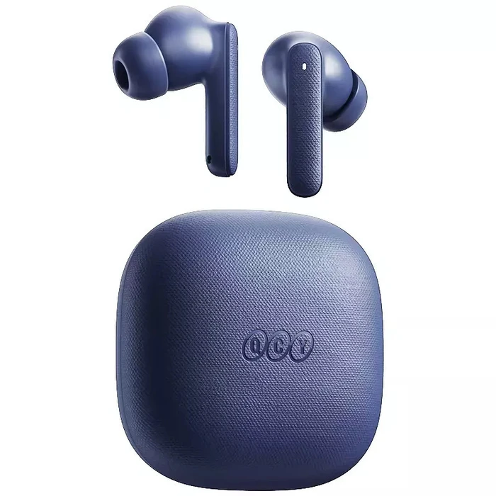 QCY Buds Sky Blue TWS Earbuds 10mm Dynamic Drivers 35h Clear Calls