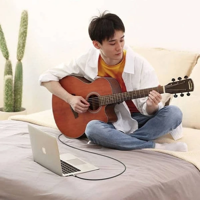 Audio Cable UGREEN Jack to TRS AV127 3.5mm 5m Grey 10630