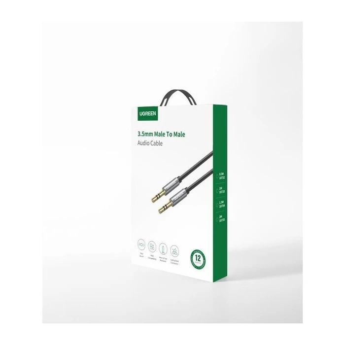 UGREEN AUX Mini Jack 3.5mm Cable 1m Black 10733