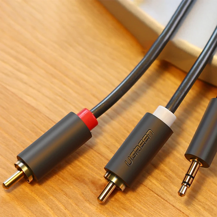 Ugreen Audio Cable 3.5mm Male to 3.5mm Male Black 1m 10772