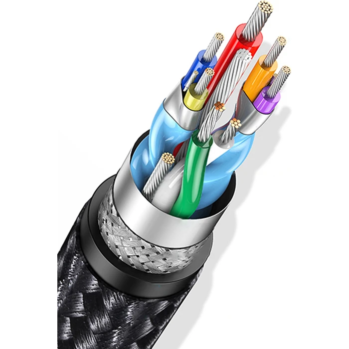 USB Cables UGREEN Angle USB to USB-C Cable US385 3A 1m Black