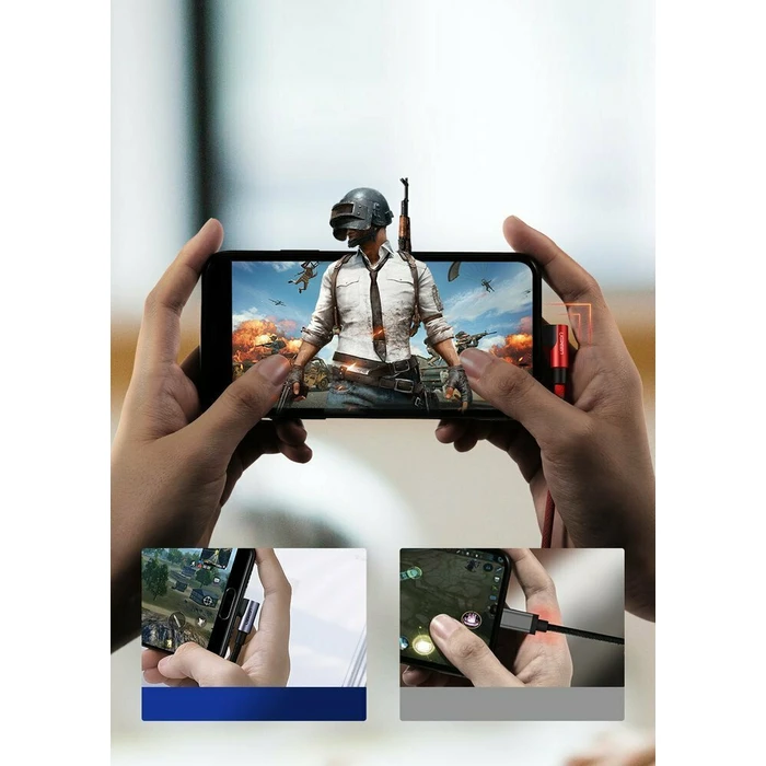 Ugreen USB to Lightning Angled MFi Cable 1m Black 60521