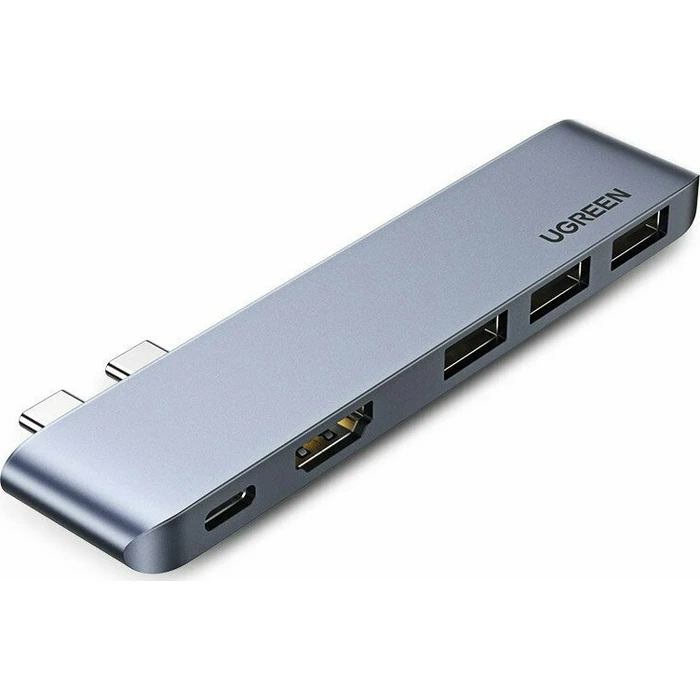 UGREEN Προσαρμογέας Hub 2xUSB C σε 3x USB 3.0 HDMI 60559