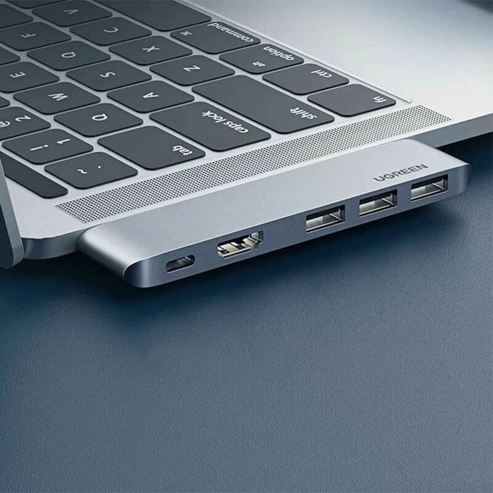 UGREEN Προσαρμογέας Hub 2xUSB C σε 3x USB 3.0 HDMI 60559