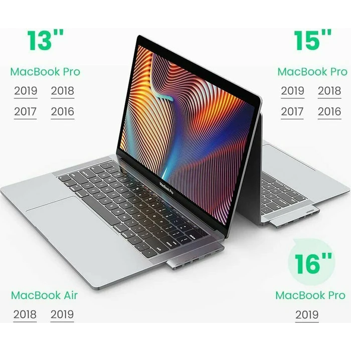 UGREEN Προσαρμογέας Hub 2xUSB C σε 3x USB 3.0 HDMI 60559