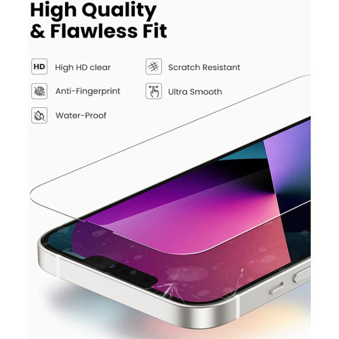 Screen Protector UGREEN Full Coverage HD for iPhone 13