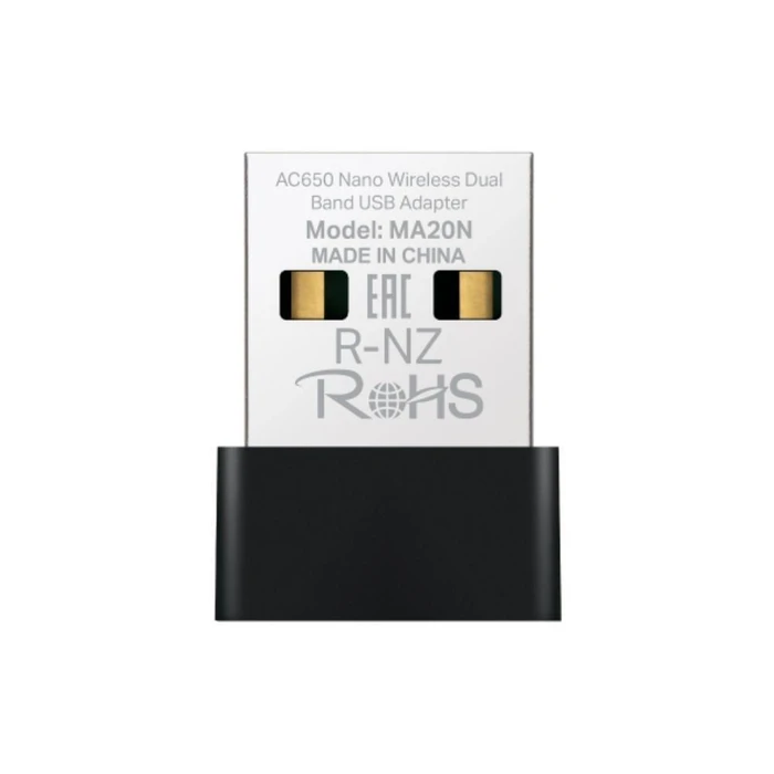 MERCUSYS Network Adapter MA20N AC650 Nano Wireless Dual Band USB Adapter