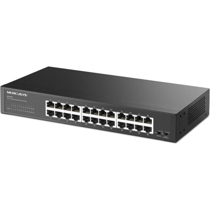 Mercusys Διακόπτης Δικτύου 24 θυρών Steel Case Gigabit MS124GS
