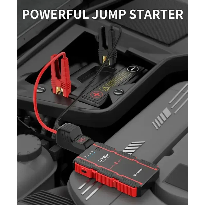 Utrai JS-Mini Φορητός Εκκινητής Μπαταρίας Αυτοκινήτου 13000mAh με Power Bank / USB / Φακό 12V CEP300