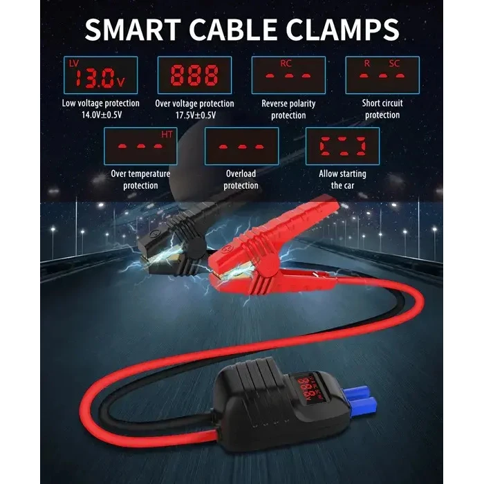 Utrai JS-Mini Φορητός Εκκινητής Μπαταρίας Αυτοκινήτου 13000mAh με Power Bank / USB / Φακό 12V CEP300