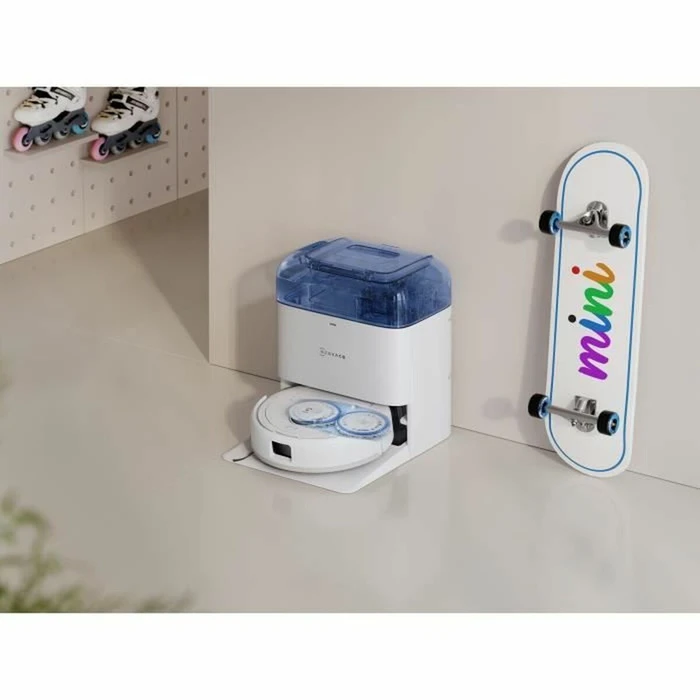 Ecovacs Deebot Mini Σκούπα Ρομπότ με Χαρτογράφηση Laser & Απορρόφηση 9000Pa Λευκή