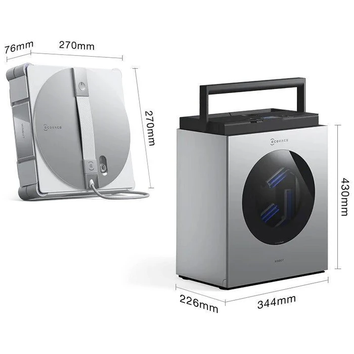 Window Cleaner Ecovacs Winbot W3 Omni Silver