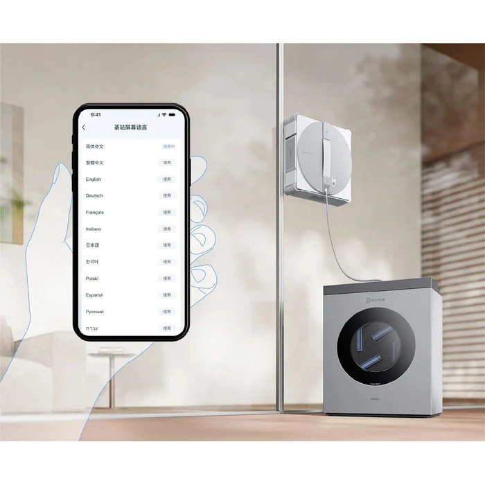 Window Cleaner Ecovacs Winbot W3 Omni Silver