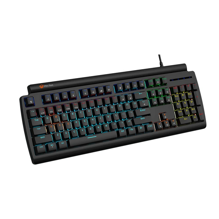 Meetion MT-MK600MX Mechanical Gaming Keyboard - Black, Outemu Blue Switches