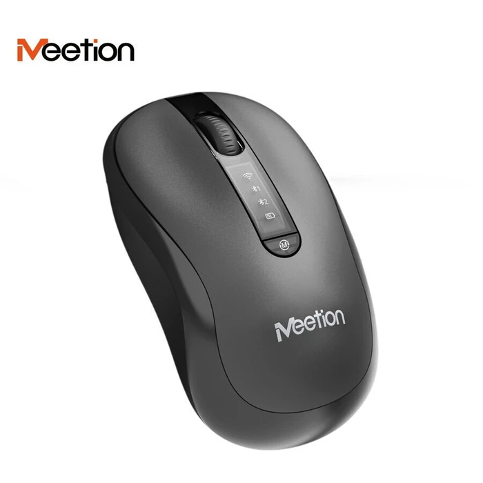 Meetion Mouse Wireless Office MT-BTM185R Bluetooth 2.4G Rechargeable