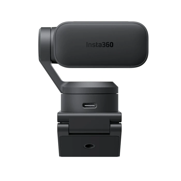 Insta360 Link 2 Pro Black Κάμερα Web 2 Αξόνων Gimbal 4K HDR AI Noise Cancel AI Track Frame Διπλό Μικρόφωνο