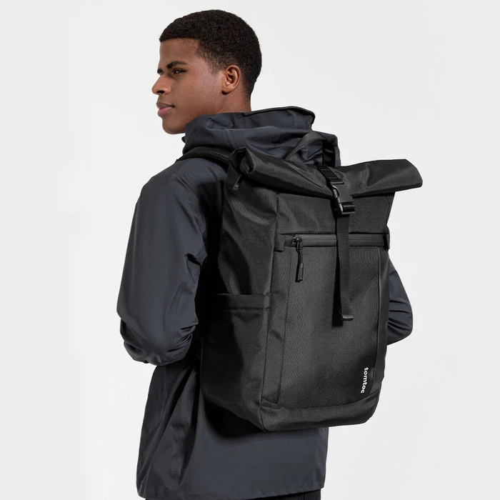 tomtoc Backpack for 17.3" Laptop Black T61L1D1