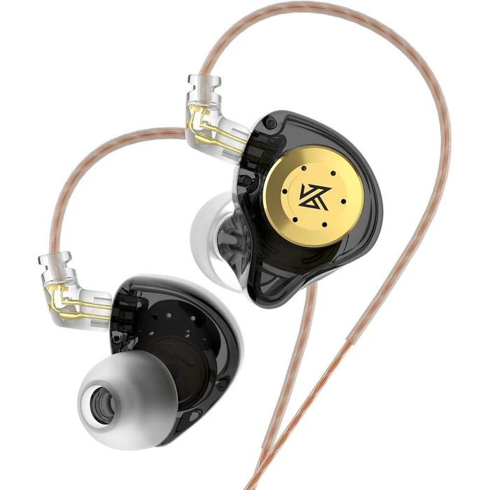 KZ Ακουστικά Ψείρες In Ear EDX Pro Μαύρα