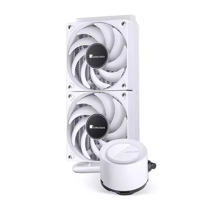 Jonsbo TG-240 AIO CPU Liquid Cooler 240mm ARGB White