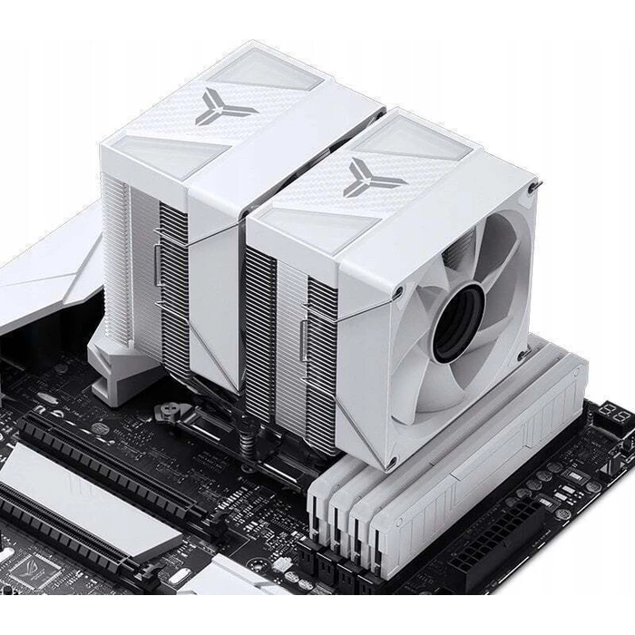 Jonsbo CR-1400 DV2 Ψύκτρα Επεξεργαστή - 2 x 92mm ARGB - Λευκή (Socket AM4/AM5/1200/115x/1700)