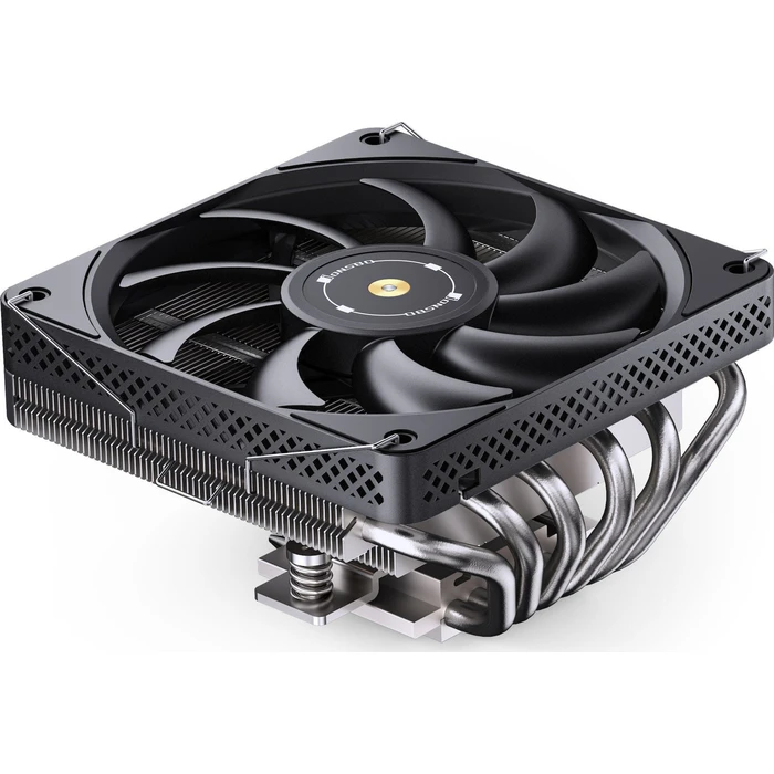 Jonsbo HP600 Low-Profile CPU Cooler 120mm Black - Supports AM4/AM5/1200/115x/1700