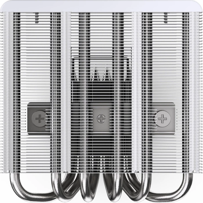 Jonsbo HP600 Low Profile CPU Cooler, 120mm - White, ARGB