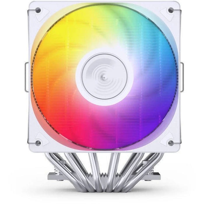 Jonsbo CR-3000E (White) Dual-Tower ARGB 3‑Pin CPU Cooler — 260W TDP, 120mm
