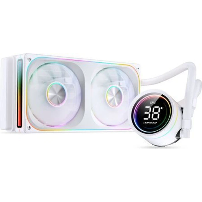 Jonsbo TH-240 AIO CPU Liquid Cooler 240mm ARGB White (TH-240W)