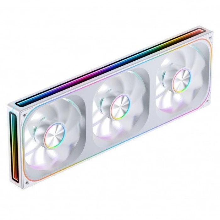 Jonsbo ZA-360WR Reverse Blade 120mm Case Fans (3-pack) PWM ARGB - White