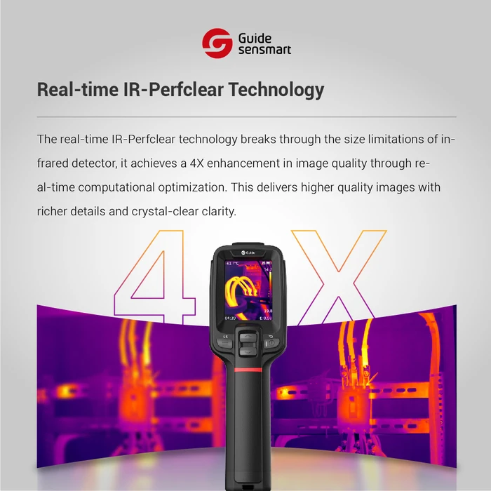 Guide Sensmart E1+ Θερμοκάμερα με οθόνη 2.4" (-20°C έως 550°C)