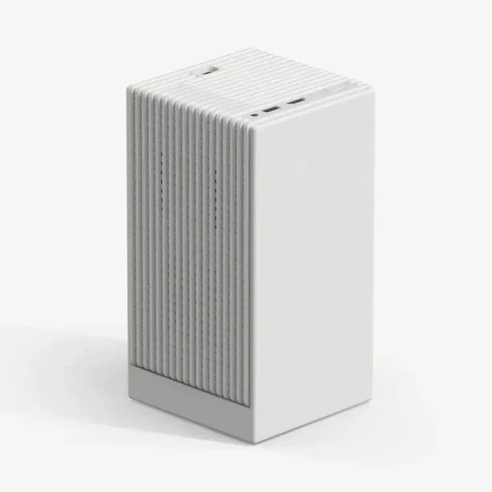 WANBO CUBE 2 PRO White Projector — 500 ANSI Lumens, Full HD, Android TV 11, Gimbal
