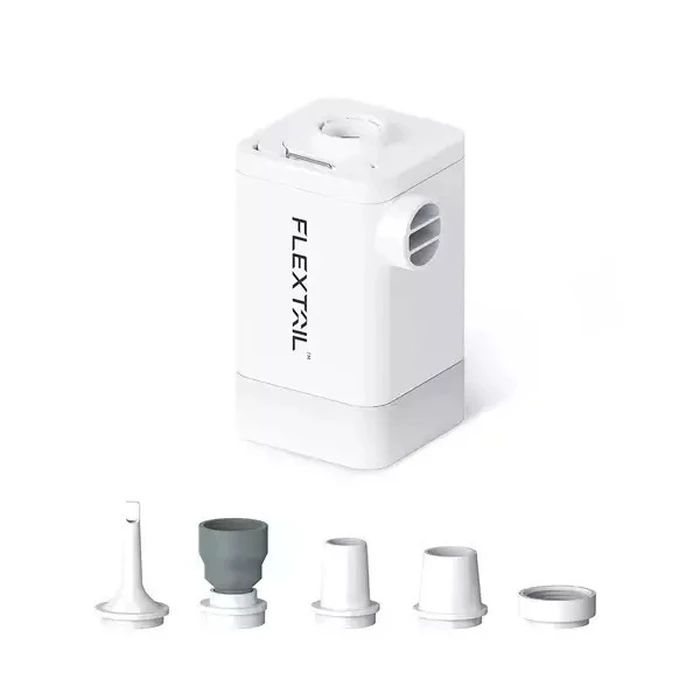 Flextail Max Pump 4in1 Rechargeable Electric Pump for Inflatables - White (Max Pump 2 Plus-W)