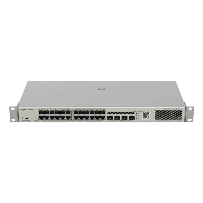 Ruijie RG-NBS3100-24GT4SFP v2 Managed L2 Switch 24x Gigabit RJ45 + 4x SFP, PoE/PoE+