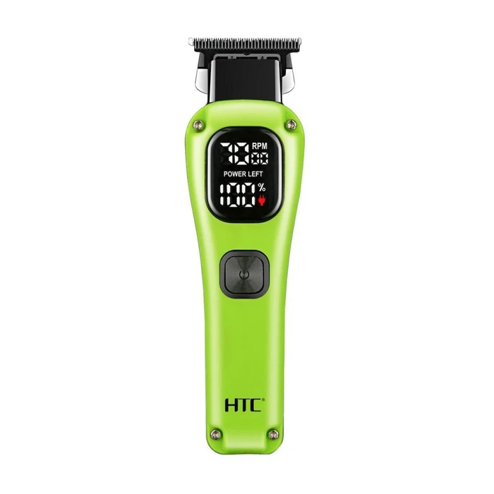 HTC Trimmer Μηχανή Επαναφορτιζόμενη Πράσινο AT-630