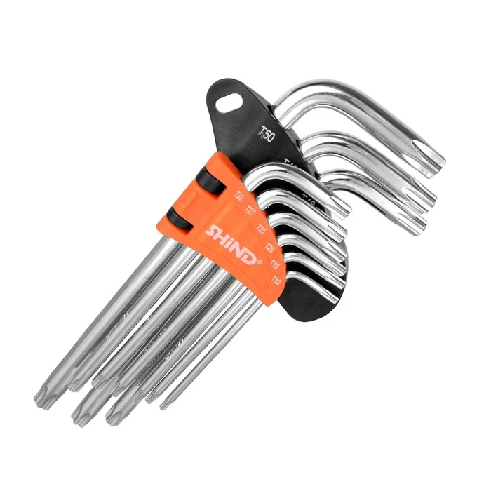 Shind Σετ Torx Με Τρυπα Μακρια