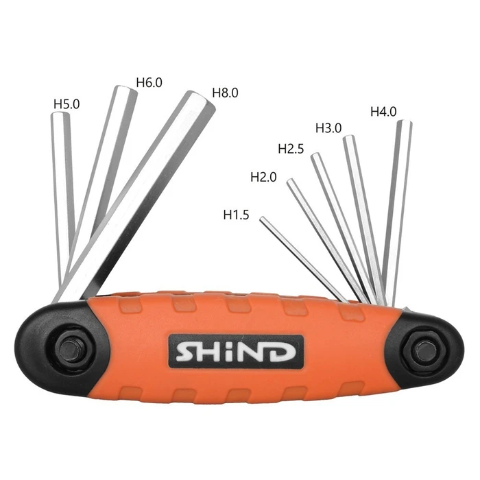 SHIND Σετ Αλλεν Σουγιας 8τεμ. 1.5-8mm