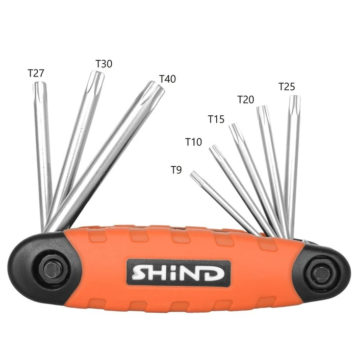 SHIND Torx Knife Style Set 8pcs T9 T40